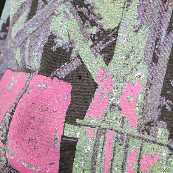 Fruit of the Loom Mens Large Single Stitch ZZ Top short sleeve tee FLAWED - Picture 13 of 15